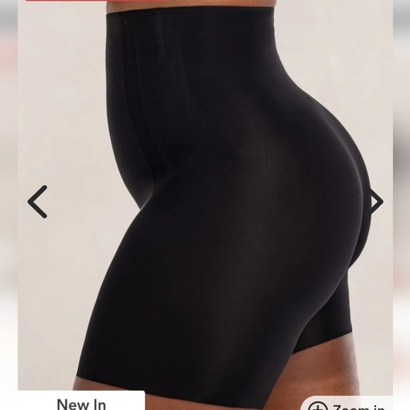 NWT Shapermint everyday high-waisted shaper short in black Size 4XL - Picture 4 of 9